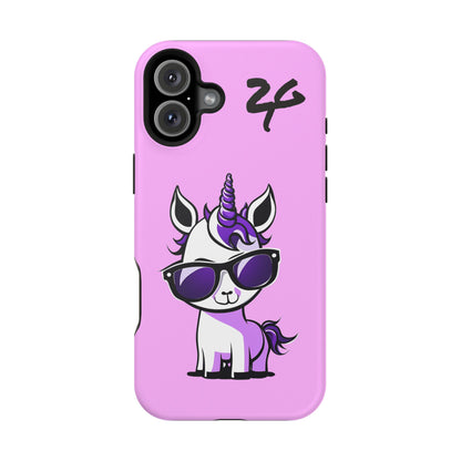 2 Tired Gorillaz, (2TG Lina Unicorn) Impact-Resistant Cases (Cotton Candy)