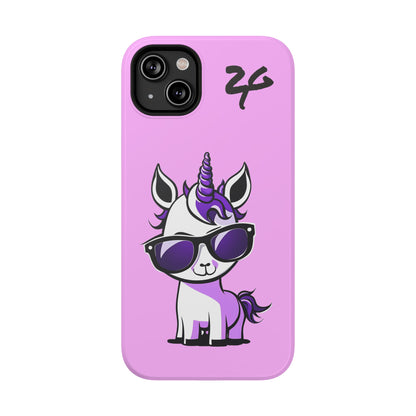 2 Tired Gorillaz, (2TG Lina Unicorn) Impact-Resistant Cases (Cotton Candy)