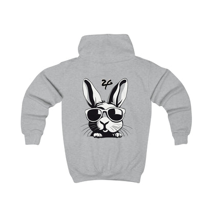 2 Tired Gorillaz, (Bish Bunny) Kids Hoodie