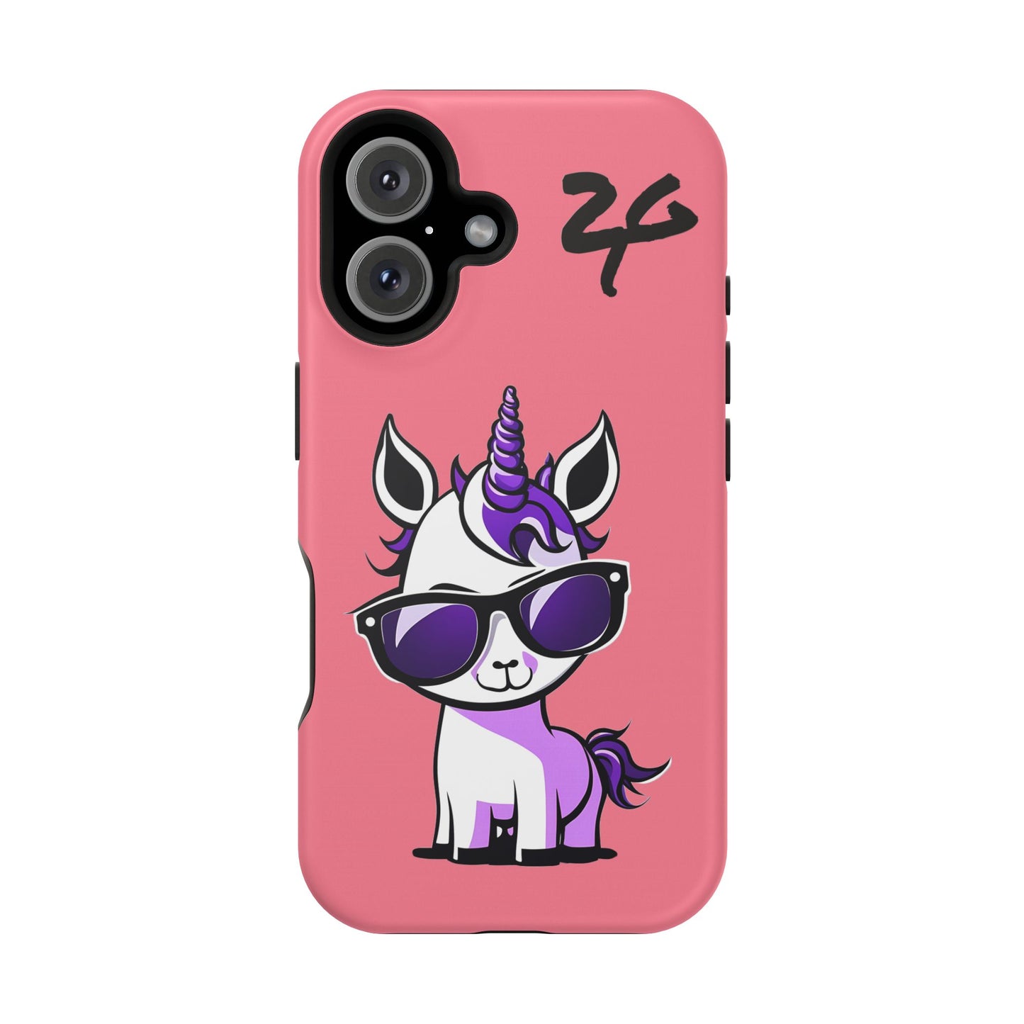 2 Tired Gorillaz, (2TG Lina Unicorn) Impact-Resistant Cases (Bubblegum)