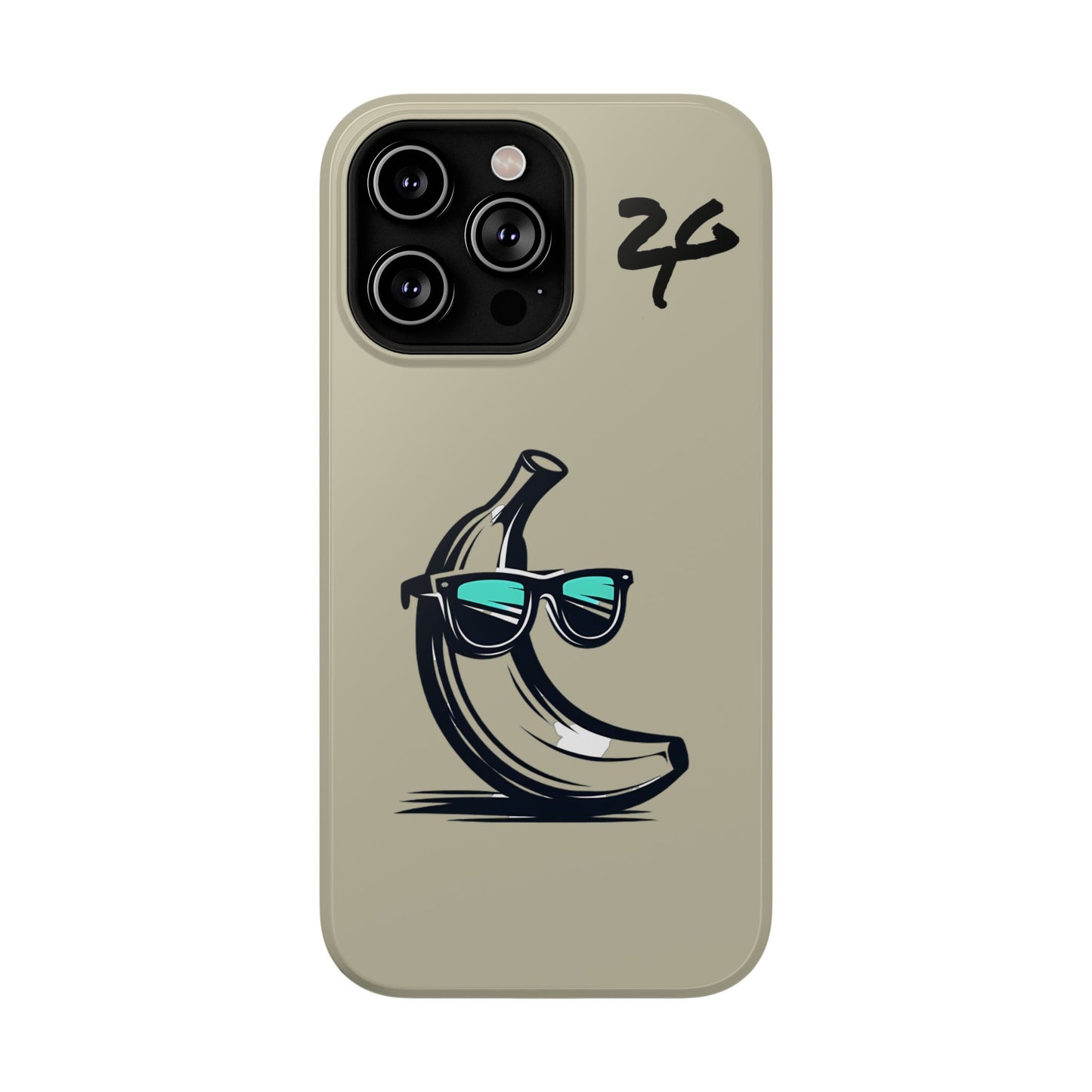 2 Tired Gorillaz, (2TG Sigma Banana) Impact-Resistant Cases (Fresh/black)