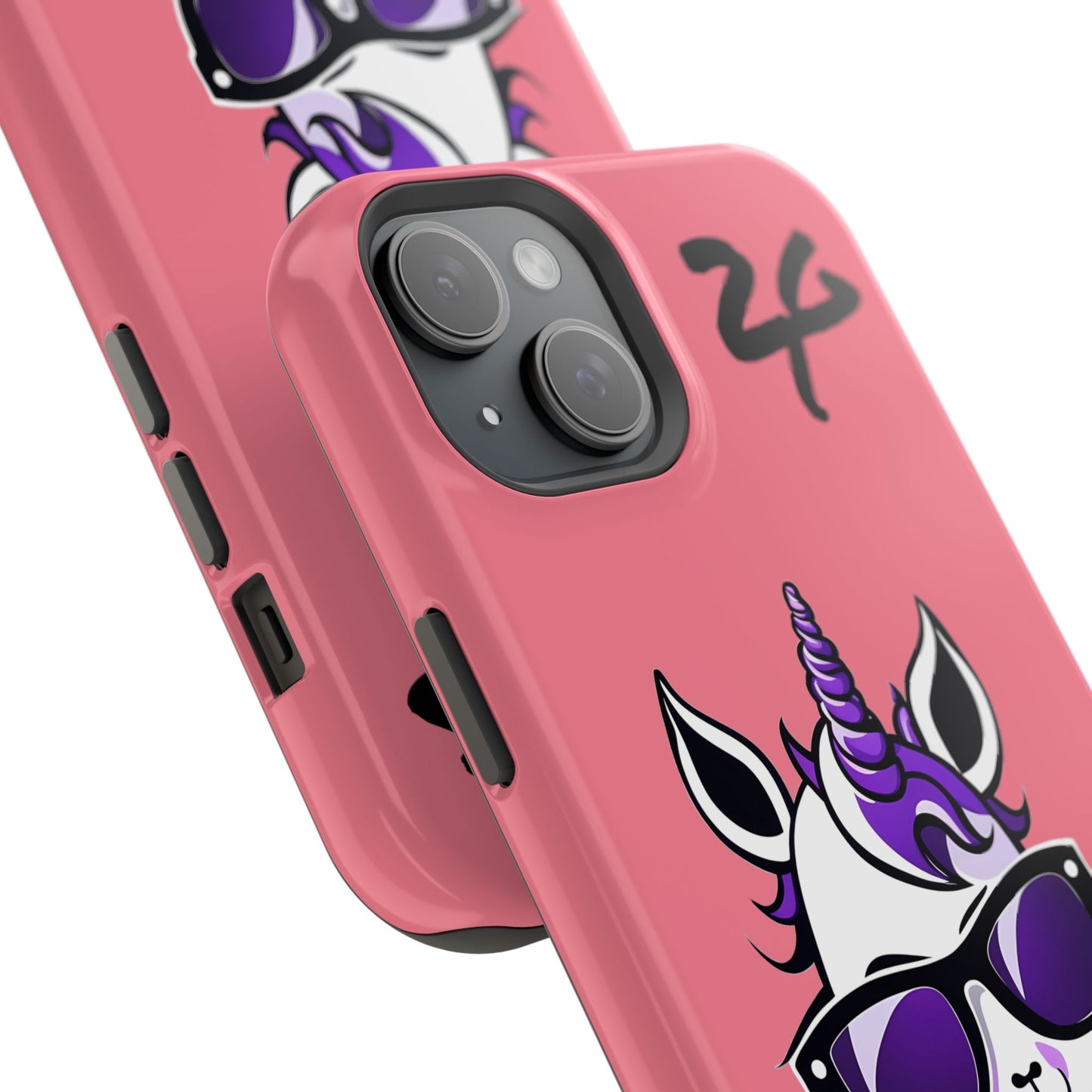 2 Tired Gorillaz, (2TG Lina Unicorn) Impact-Resistant Cases (Bubblegum)