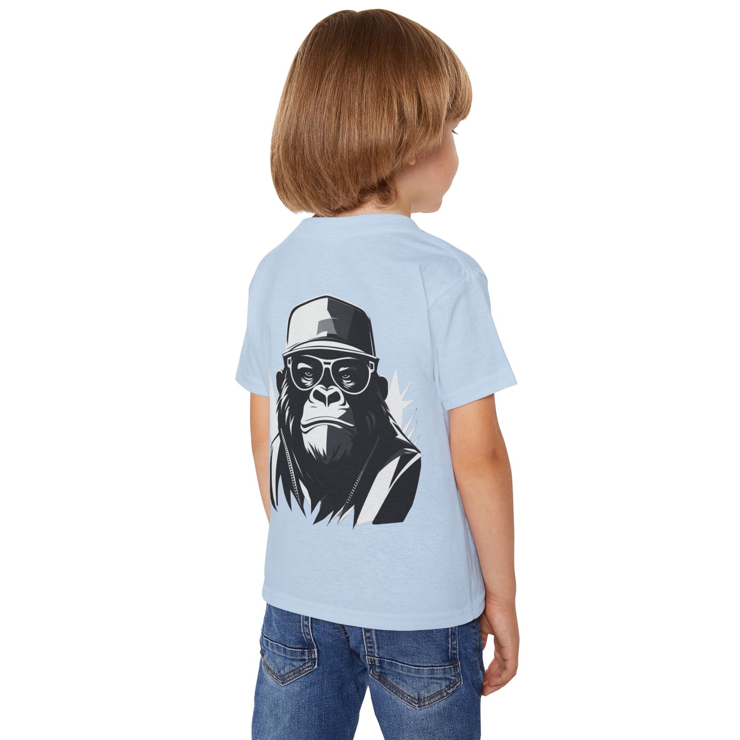 2 Tired Gorillaz, Heavy Cotton™ Toddler T-shirt