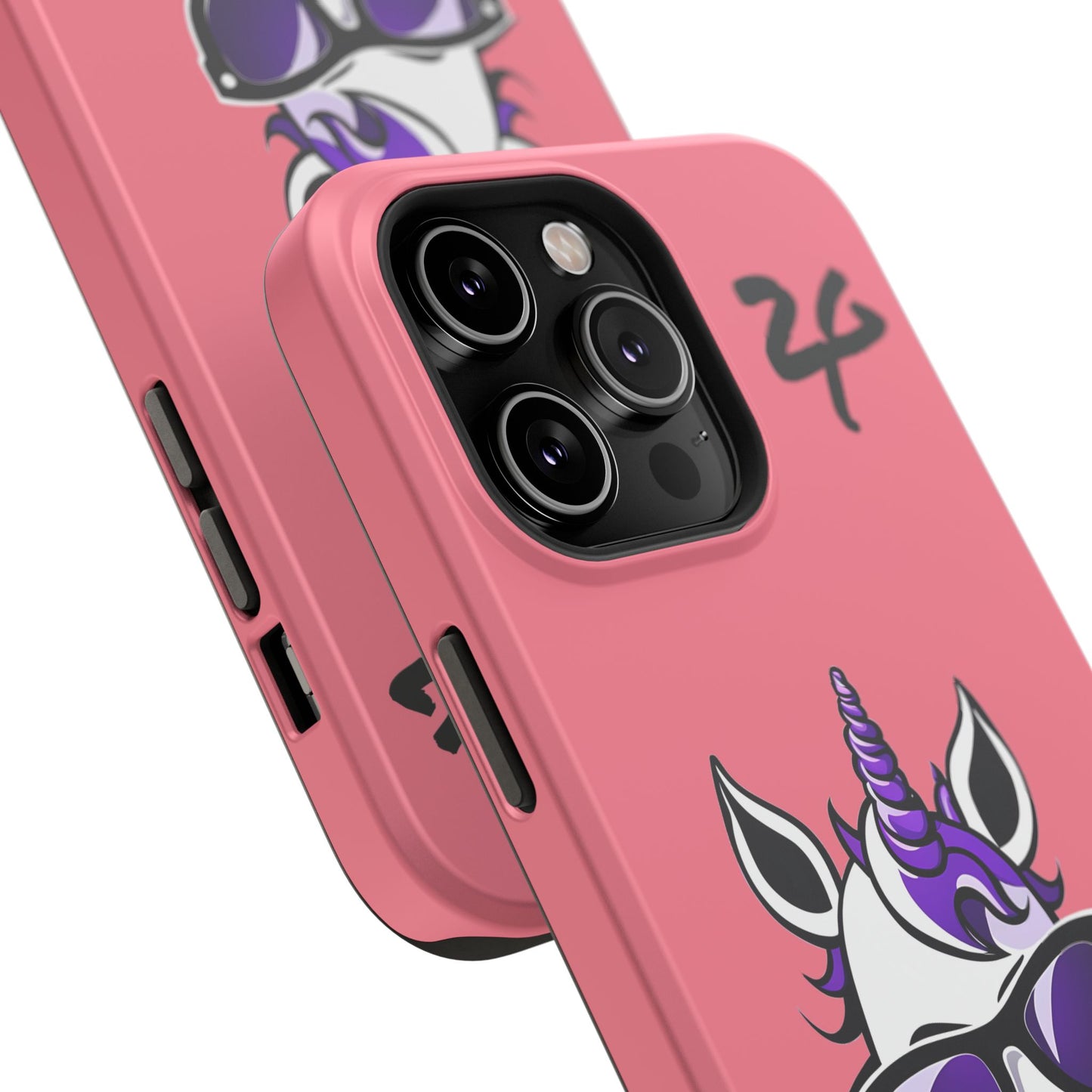 2 Tired Gorillaz, (2TG Lina Unicorn) Impact-Resistant Cases (Bubblegum)