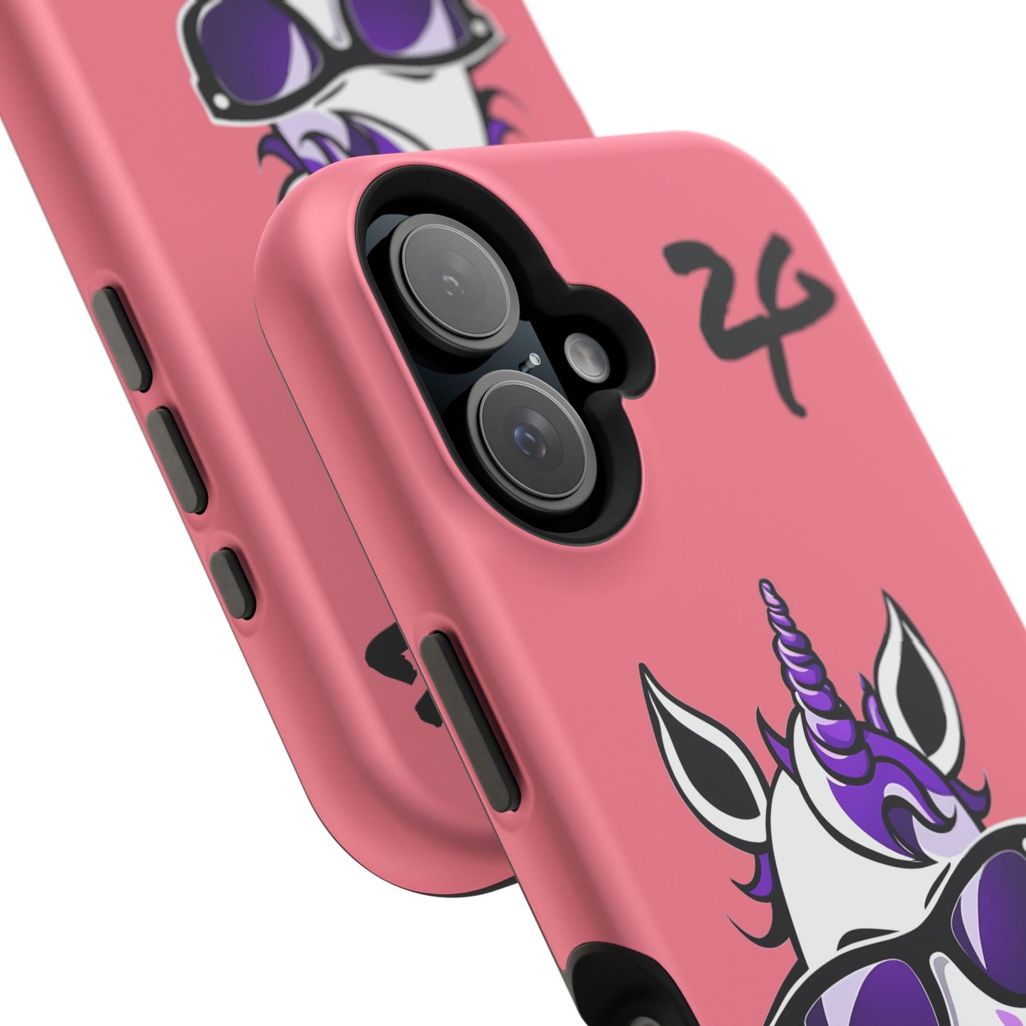 2 Tired Gorillaz, (2TG Lina Unicorn) Impact-Resistant Cases (Bubblegum)