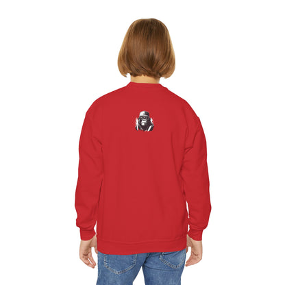 2 Tired Gorillaz, (Lina Unicorn) Teen Crewneck Sweatshirt