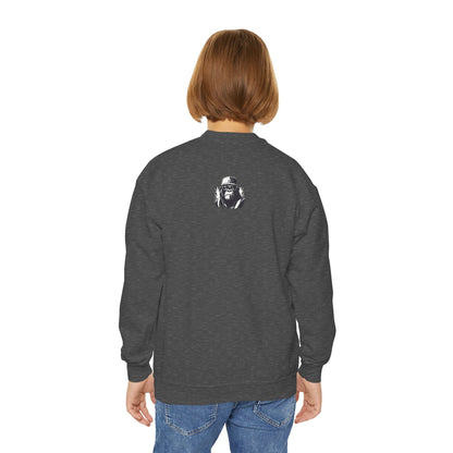 2 Tired Gorillaz, (Lina Unicorn) Teen Crewneck Sweatshirt