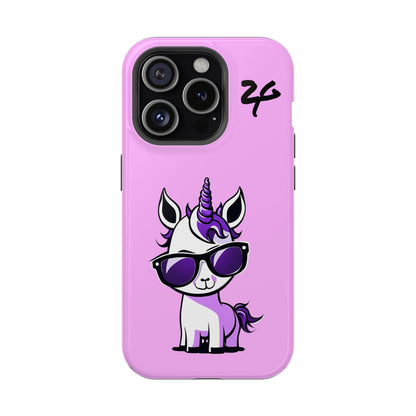 2 Tired Gorillaz, (2TG Lina Unicorn) Impact-Resistant Cases (Cotton Candy)