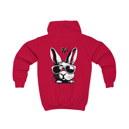 2 Tired Gorillaz, (Bish Bunny) Kids Hoodie