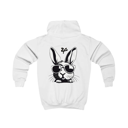 2 Tired Gorillaz, (Bish Bunny) Kids Hoodie