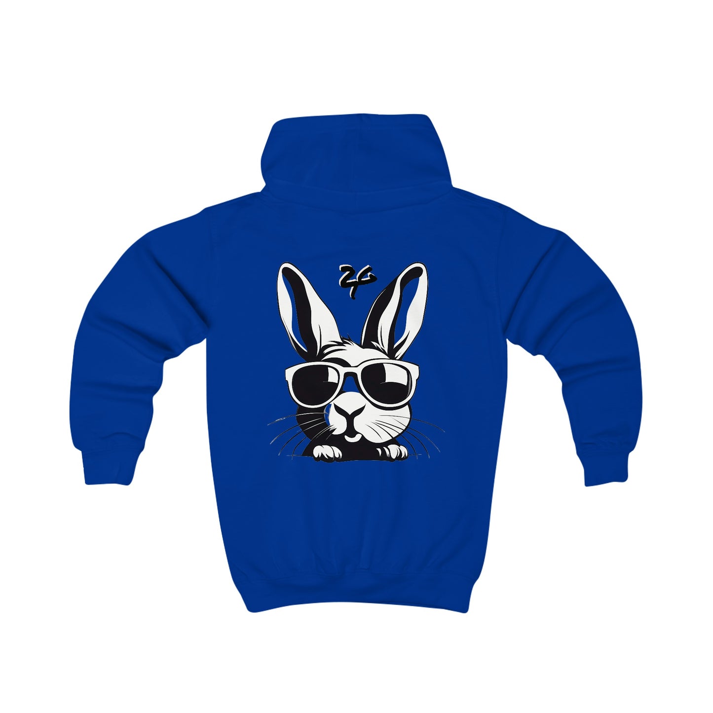 2 Tired Gorillaz, (Bish Bunny) Kids Hoodie