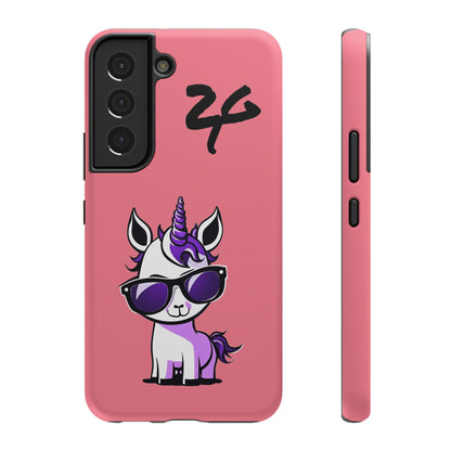 2 Tired Gorillaz, (2TG Lina Unicorn) Impact-Resistant Cases (Bubblegum)