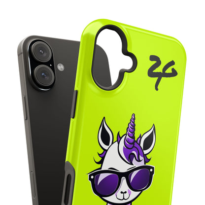 2 Tired Gorillaz, (2TG Lina Unicorn) Impact-Resistant Cases (Neon)