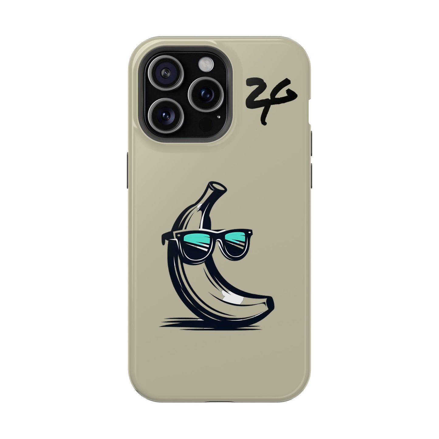 2 Tired Gorillaz, (2TG Sigma Banana) Impact-Resistant Cases (Fresh/black)