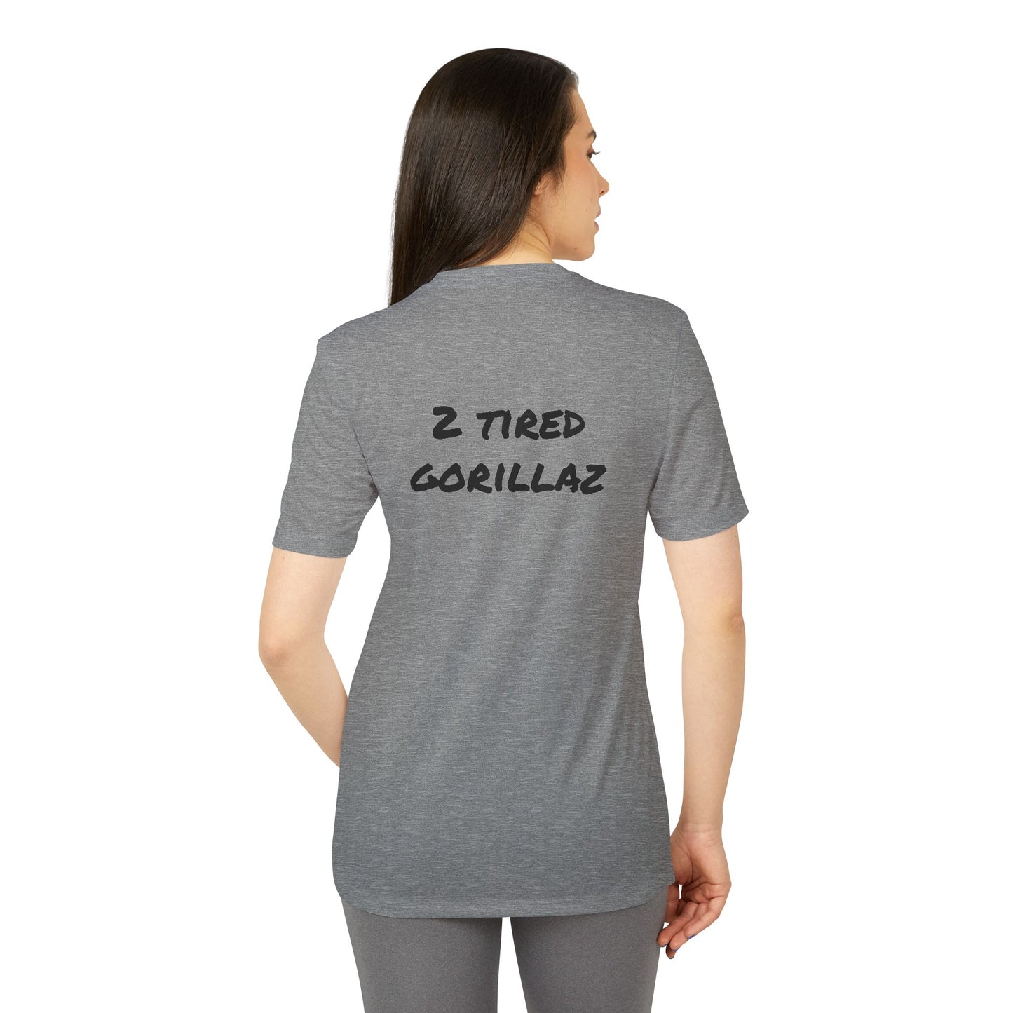 2 Tired Gorillaz, adidas® Unisex Sport T-shirt