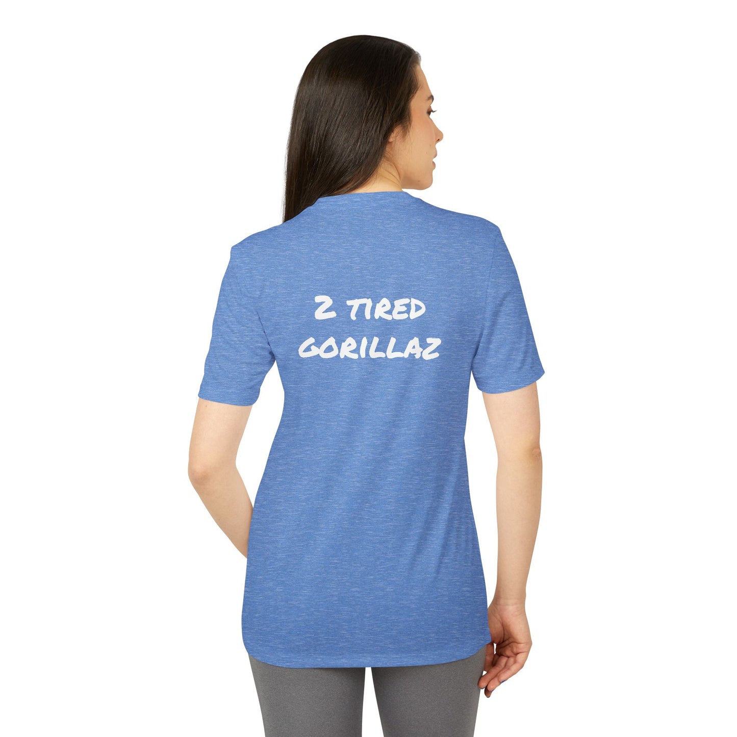 2 Tired Gorillaz, adidas® Unisex Sport T-shirt