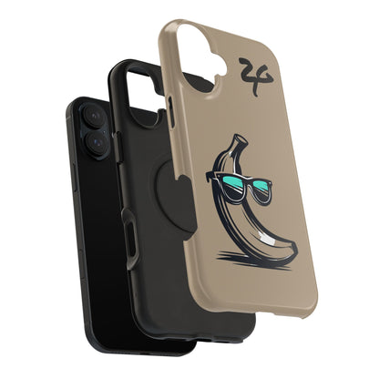 2 Tired Gorillaz, (2TG Sigma Banana) Impact-Resistant Cases (Sandy/black)