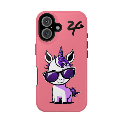 2 Tired Gorillaz, (2TG Lina Unicorn) Impact-Resistant Cases (Bubblegum)