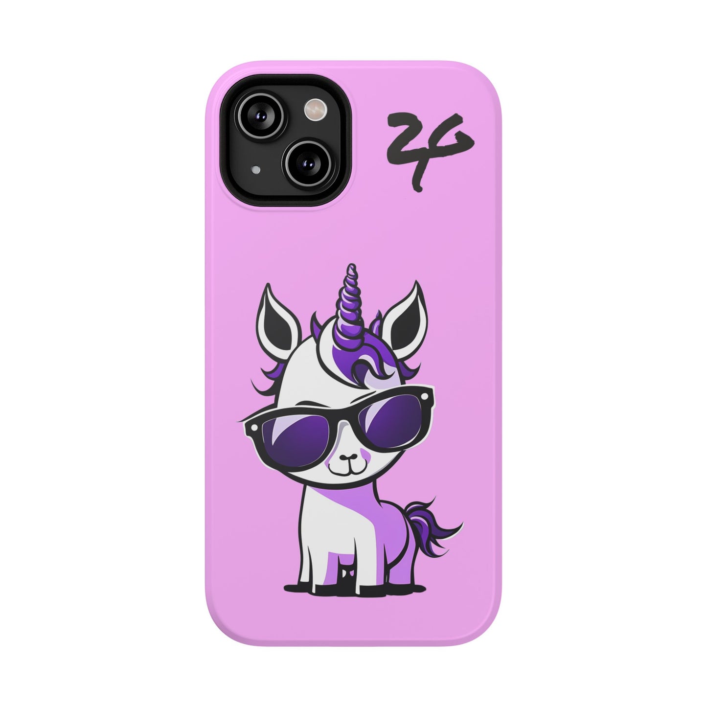 2 Tired Gorillaz, (2TG Lina Unicorn) Impact-Resistant Cases (Cotton Candy)