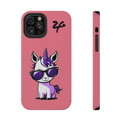 2 Tired Gorillaz, (2TG Lina Unicorn) Impact-Resistant Cases (Bubblegum)