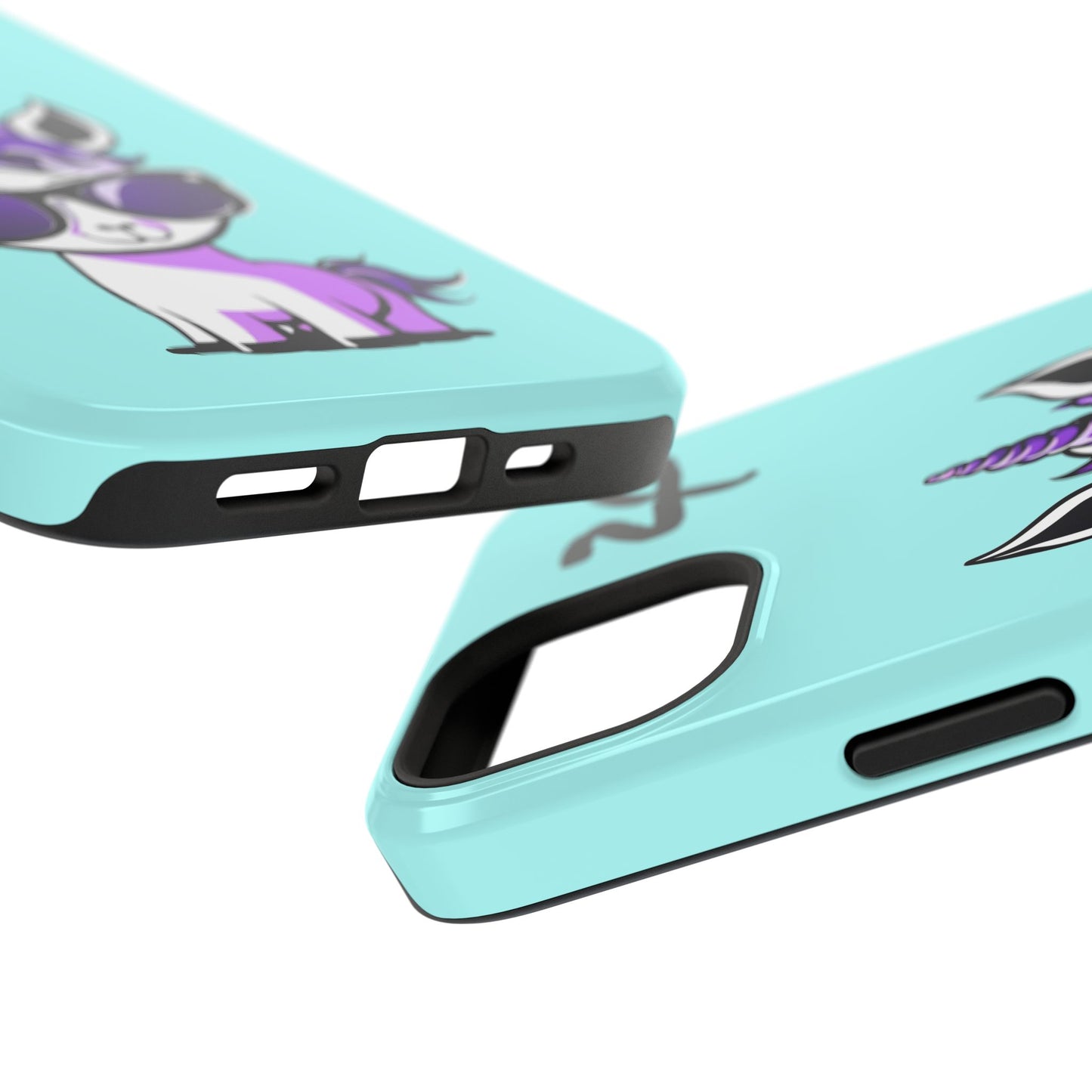 2 Tired Gorillaz, (2TG Lina Unicorn) Impact-Resistant Cases (Sky)