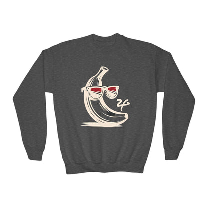 2 Tired Gorillaz, (Sigma Banana) Teen Crewneck Sweatshirt