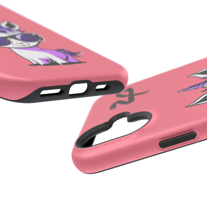 2 Tired Gorillaz, (2TG Lina Unicorn) Impact-Resistant Cases (Bubblegum)