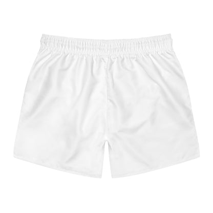 2 Tired Gorillaz, Swim Shorts (White)