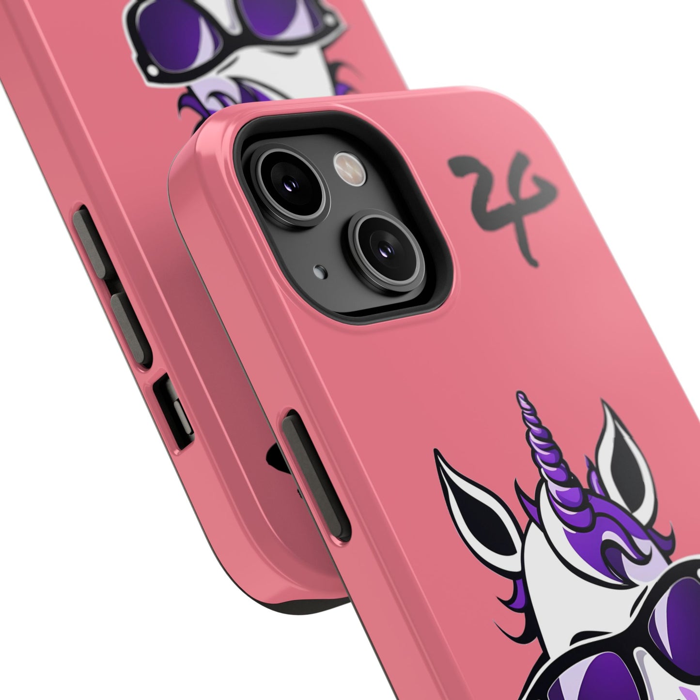 2 Tired Gorillaz, (2TG Lina Unicorn) Impact-Resistant Cases (Bubblegum)