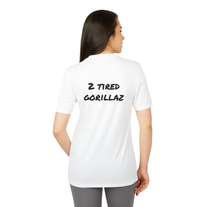 2 Tired Gorillaz, adidas® Unisex Sport T-shirt