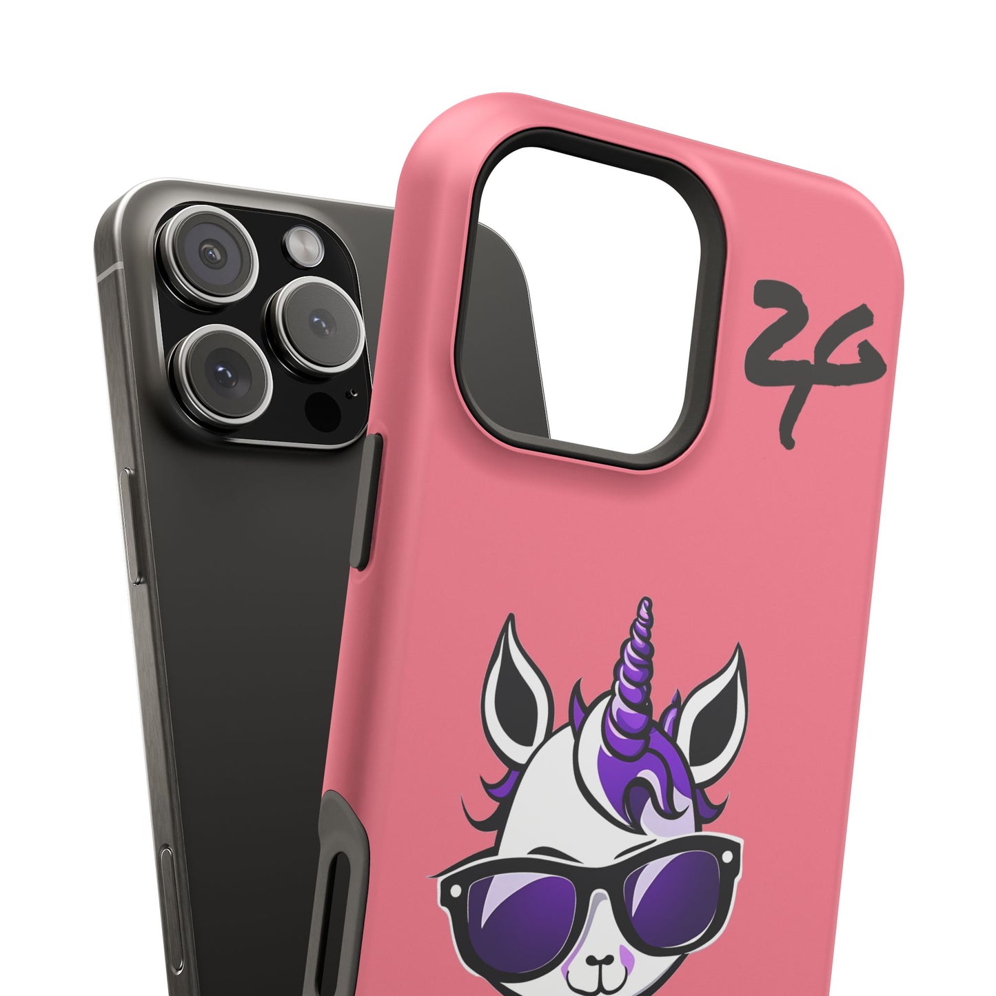 2 Tired Gorillaz, (2TG Lina Unicorn) Impact-Resistant Cases (Bubblegum)